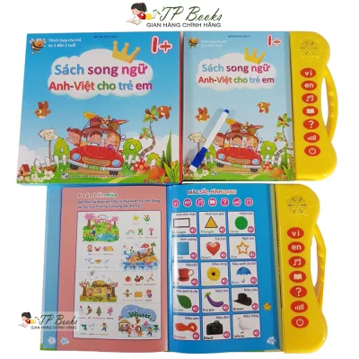 Vietnamese electronic backbook for kids-learning English-math-Vietnamese-smart book-intelligence development toys