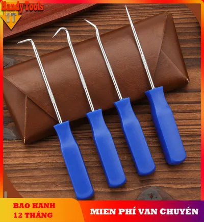 Bộ 4 Dụng Cụ Cầm Tay & Móc Sửa Xe Hơi - Dùng Cho Bảo Dưỡng, Sửa Chữa Linh Kiện Ô Tô, Tiện Lợi