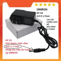 Bộ đổi nguồn dùng cho máy đo huyết áp Omron - Dây sạc, Cục sạc, Adapter Nguồn 6V thay thế cao cấp