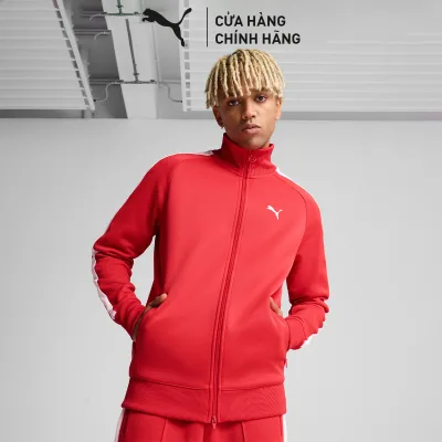 Puma Men's Fashion Jacket T7 Always on Track Jacket for All Time Red Red